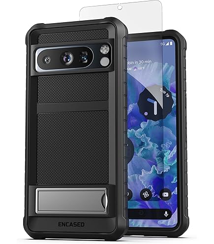 Justcool Waterproof Case For Google Pixel 8 Pro, Screen Protector And Built-in Camera Lens[IP68 Underwater]12ft Heavy Duty Full Body Protection Shockproof Military For