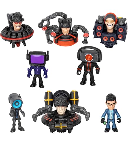 Amazon.co.jp: Skibidi トイレ ミステリー フィギュア - コレクターズ