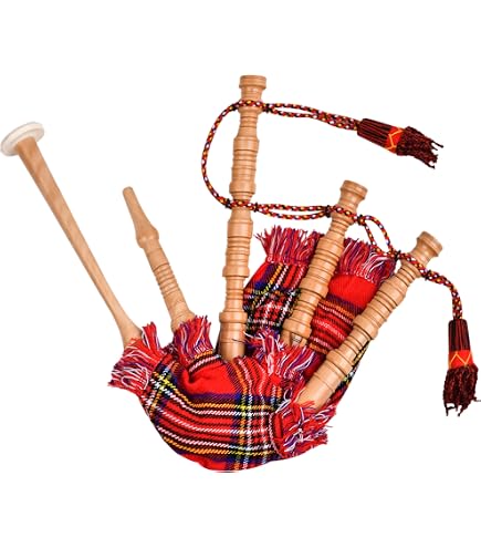 Amazon.co.jp: TC Bagpipes 初心者フルセット 本付き バグパイプの