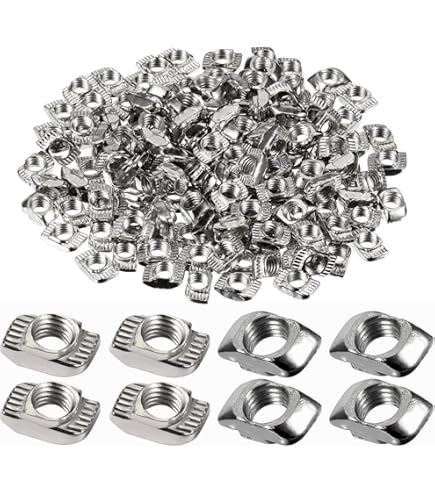 BELLA BAYS 160 Pcs 2020 Series Metric M3 M4 M5 T Nuts T