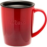 グッドプラス (GoodPlus+) 真空断熱ステンレスマグカップ〈エアゼロ〉300ml グラデレッド【保温 保冷】【安心の蓋付】【飲み頃温度キープ】【結露しない】【丁寧に塗り重ねたスタイリッシュなグラデーションカラー】