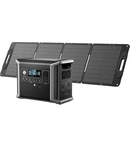 Amazon.co.jp: AFERIY P110 ポータブル電源 と 200Wソーラーパネル