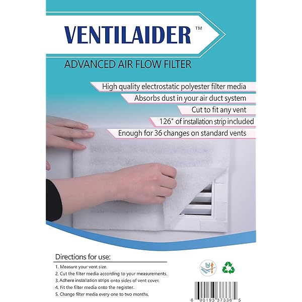 Allertech Vent Guard 16 X 60 20 Vent Filters Per Roll Amazon Sg Automotive