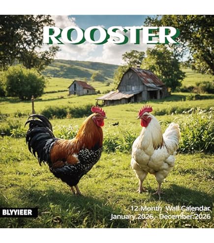 Lang, Proud Rooster Special Edition 2026 Wall Calendar