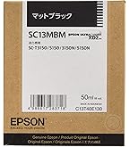 Amazon.co.jp: エプソン EPSON 純正インクカートリッジ SC13MBL マット