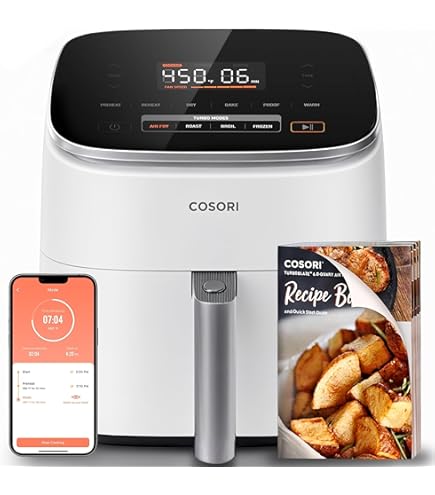 Amazon.co.jp: COSORI Air Fryer Pro LE 5-Qt Airfryer, With 20PCS