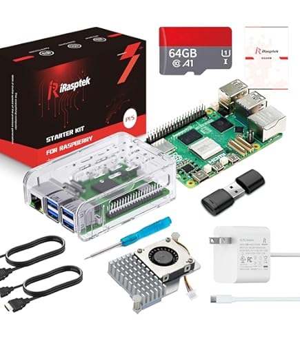 新品特価 ラズベリーパイ4 Raspberry Pi4 8GB Kit Amazon.co.jp: 共立電子産業 ラズパイ4B 8GB スターターセット