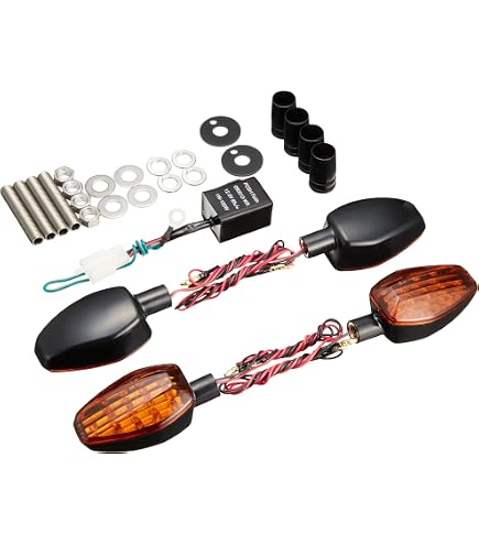 Amazon | ポッシュフェイス(POSH FAITH) バイク用品 ウインカー ライト