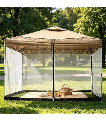 Amazon.co.jp: タープテント ワンタッチタープテント 3mx3m センター