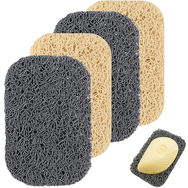 Amazon.co.jp: 石鹸ホルダー 6枚 セット ソープセーバー 石鹸置き 防