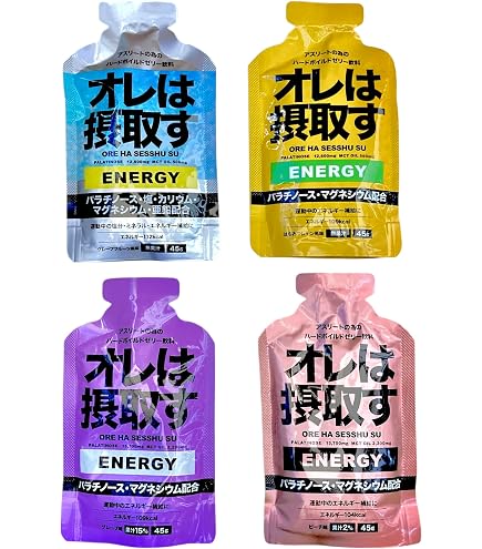 Amazon.co.jp: オレは摂取す エナジージェル3味セット (6本(各味2本
