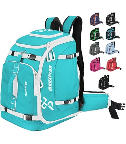 Amazon.co.jp: SEMSTY スキーブーツバッグ 55L 防水スノーボードブーツ