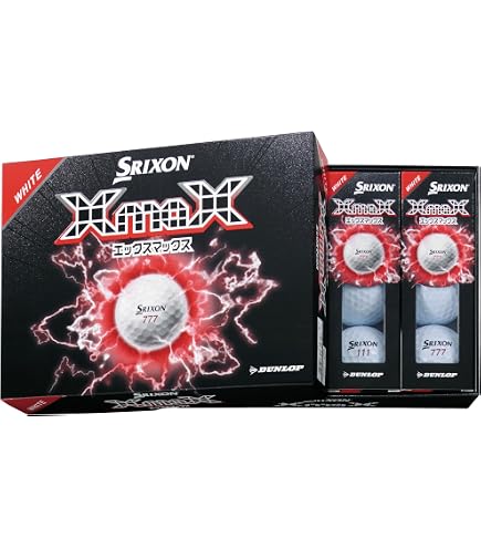 Amazon.co.jp: ダンロップ SRIXON ボール X MAX ボール 3ダースセット