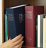 ２色組でお届け！【本棚に隠す！鍵２個付】辞書型金庫　２色組