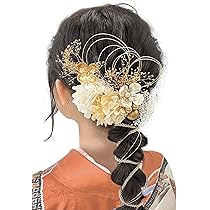 Amazon | Polemera 金箔 ヘア用 銀箔 髪飾り 浴衣 金粉 振袖 和装 結婚