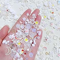 3dネイルパーツ うさぎ ネイル パーツ ハート リボン ゆめかわ P273《1個》ネイルパーツ ピンク リボン ハート ゆめかわ 量産型
