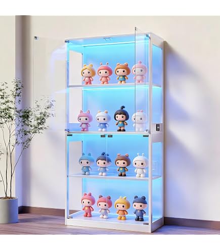 Amazon.co.jp: オーエスジェイ(OSJ) ガラスディスプレイキャビネット