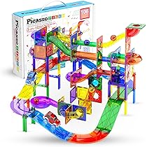 PicassoTilesのトラックランビルディングブロック用マーブル 8個 Amazon.co.jp: PicassoTiles 70ピース マーブルランレーストラック