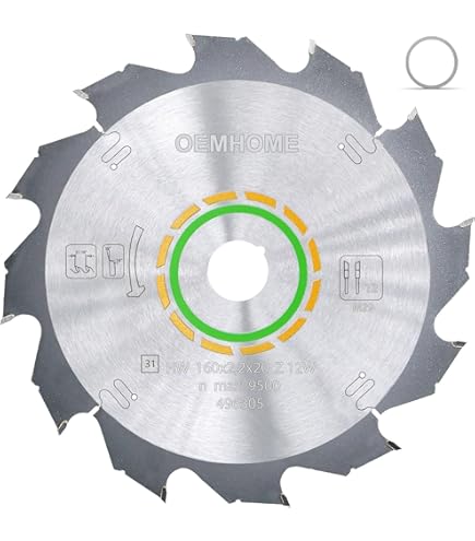 Festool 496305 Standard Ripping Blade - 12 Tooth Thin Kerf Blade For TS 55 Plunge Saw