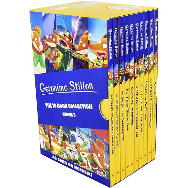 Amazon.co.jp: Geronimo Stilton: 10 Book Collection (Series 4) Box