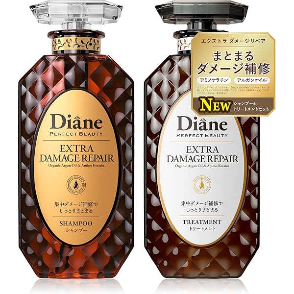 Amazon.co.jp: Diane Shampoo & Treatment [Damage Repair] Floral