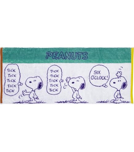 スヌーピーのタオル Amazon｜nishikawa【西川】 スヌーピー 五彩織 フェイスタオル 34X80cm