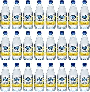 クリスタルガイザー スパークリングレモン 炭酸水(無果汁) 532ml*24本入り(並行輸入品)