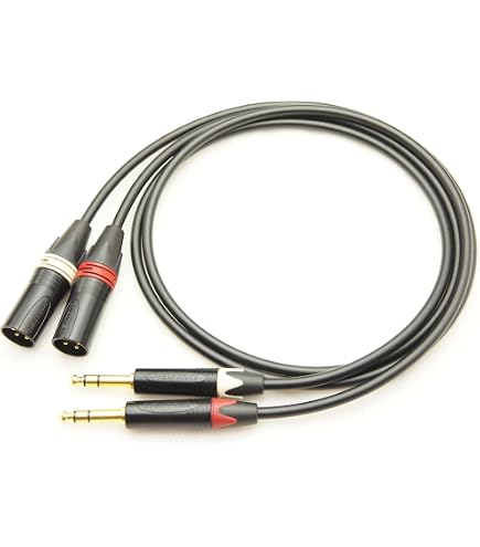 Amazon.co.jp: BELDEN 88760 XLR(メス)-TRS(ステレオフォン) 2本ペア