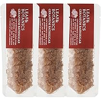 Amazon | リーフ&ボタニクス バスシュガー ゼラニウム 3個セット