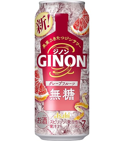 Amazon.co.jp: GINON(ジノン) レモン アサヒ チューハイ500ml×24本