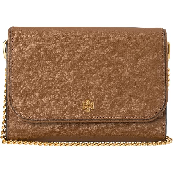 Amazon | [トリーバーチ] チェーン ロゴ ショルダーバッグ レザー