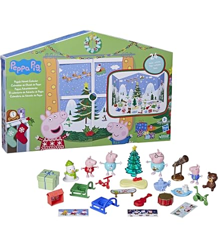 Amazon.co.jp: ペッパピッグ PEP ホリデーアドベントカレンダー : おもちゃ