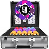 Amazon | HEITOK ポーカーチップ ポーカーセット 600枚 数字入り