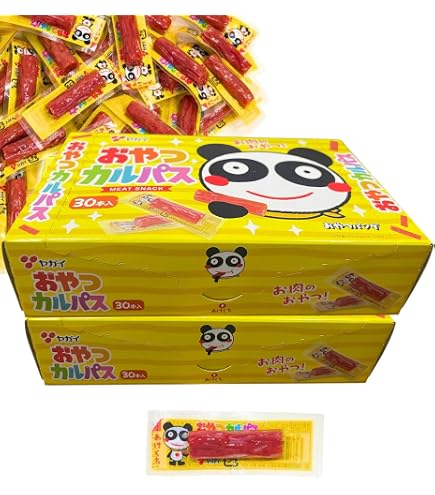 Amazon.co.jp: ヤガイ おやつカルパスBOX136g（40本）×2 : 食品・飲料
