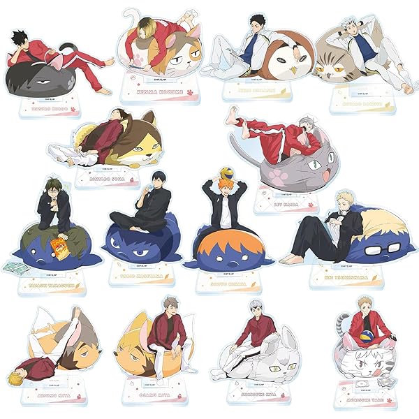 及川の全員倒す ドミノ風 アクスタ 日向 木兎 佐久早 Amazon.co