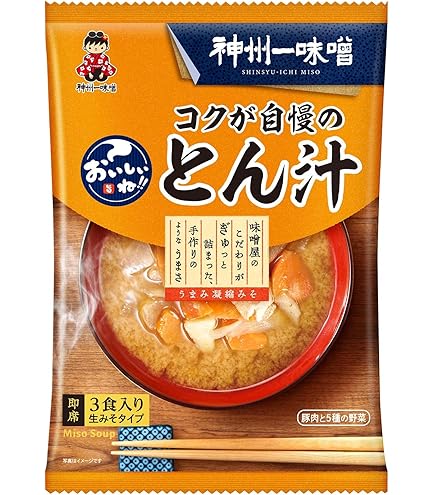 Amazon | 宮坂醸造 神州一味噌 Miyasaka-jozo 神州一味噌 とん汁 生