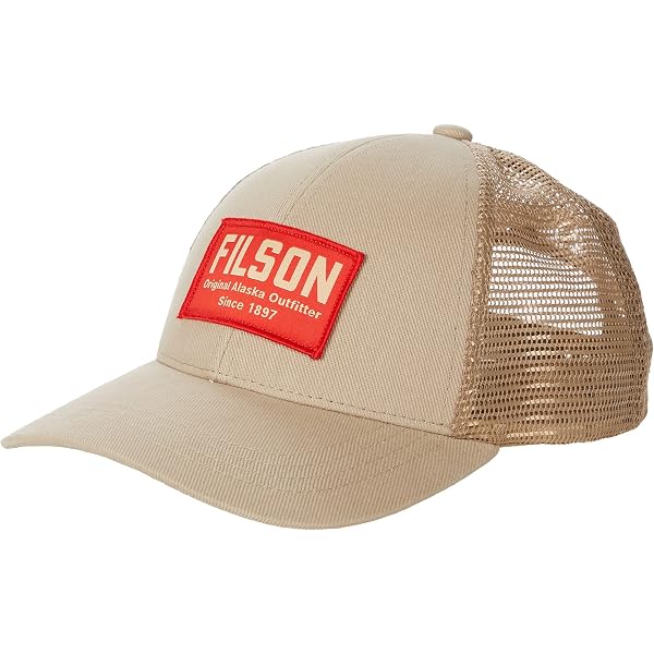 Amazon | Filson メッシュスナップバックロガーキャップ, タバコ