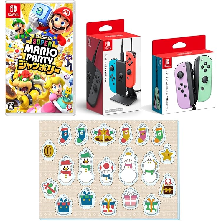 Amazon.co.jp: スーパー マリオパーティ 4人で遊べる Joy-Con