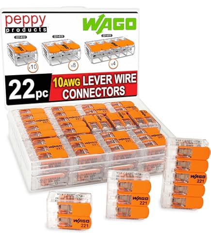Amazon | WAGO ゲルボックス 4個入り 221および2773シリーズ用