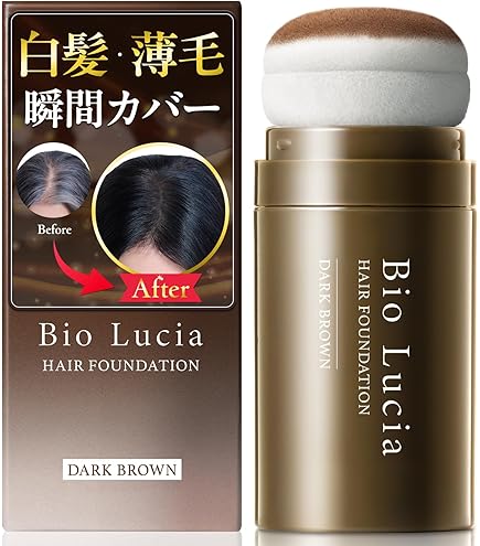 ララチュー　ヘアクッションプレミアムEX ライトブラウン本体とレフィル2個セット Amazon | 【正規品】ララチュー ヘアファンデーション プレミアム
