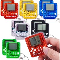 Amazon | K-Bright レトロミニゲーム キーホルダー 6個 アソート