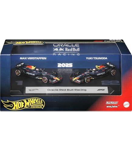 Amazon.co.jp: Hot Wheels プレミアム フォーミュラ 1-2025 - オラクル