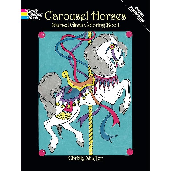 Amazon | Carousel Animals Coloring Book (Dover Animal