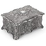 Amazon Feyarl ジュエリーボックス 宝石箱 ジュエリー収納 ジュエリーケース 腕時計ボックス レッド 長方形 ブルー L ジュエリー収納 オンライン通販