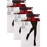 [グンゼ] タイツ SABRINA アクティフィット 美脚 はきムラになりにくい 80デニール 同色2足組 レディース