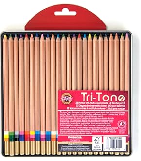 Amazon.co.jp: コヒノール 色鉛筆 マジックペンシル 24色セット KH3408