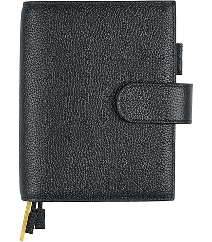 Filofax Metropol Pocket Organiser Stationery Diary Planner Faux Leather Black