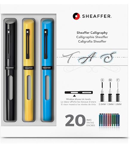 Amazon | (Mini Kit) - Sheaffer Calligraphy Pen with 3 Nib Mini