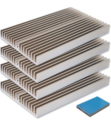 Amazon | オーディオファン ヒートシンク アルミ 放熱板 300mm × 140mm