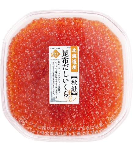 Amazon.co.jp: 北勝水産 北海道産 特上いくら醤油け500g : 食品・飲料